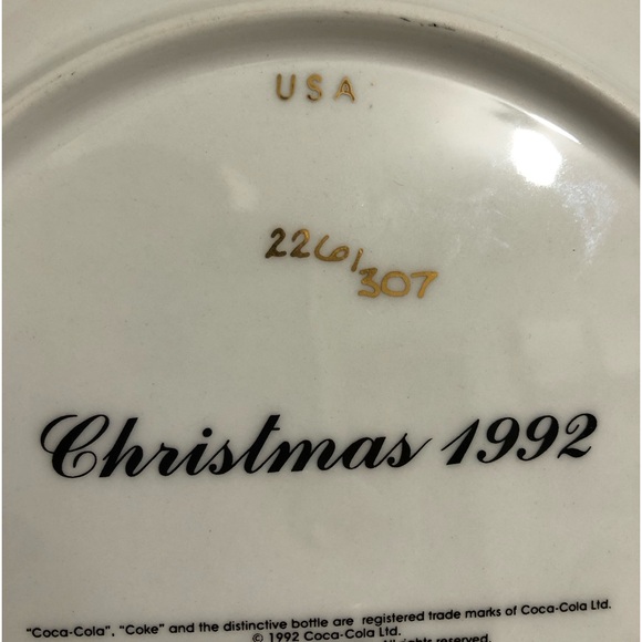 Coca Cola Santa christmas 1992 vintage - Picture 4 of 5